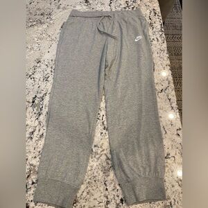 Nike grey sweatpants size medium